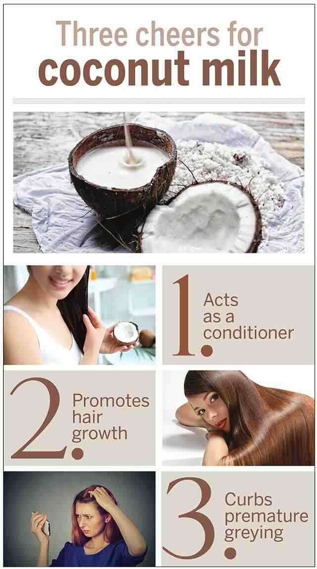 Does eating coconut help hair growth?