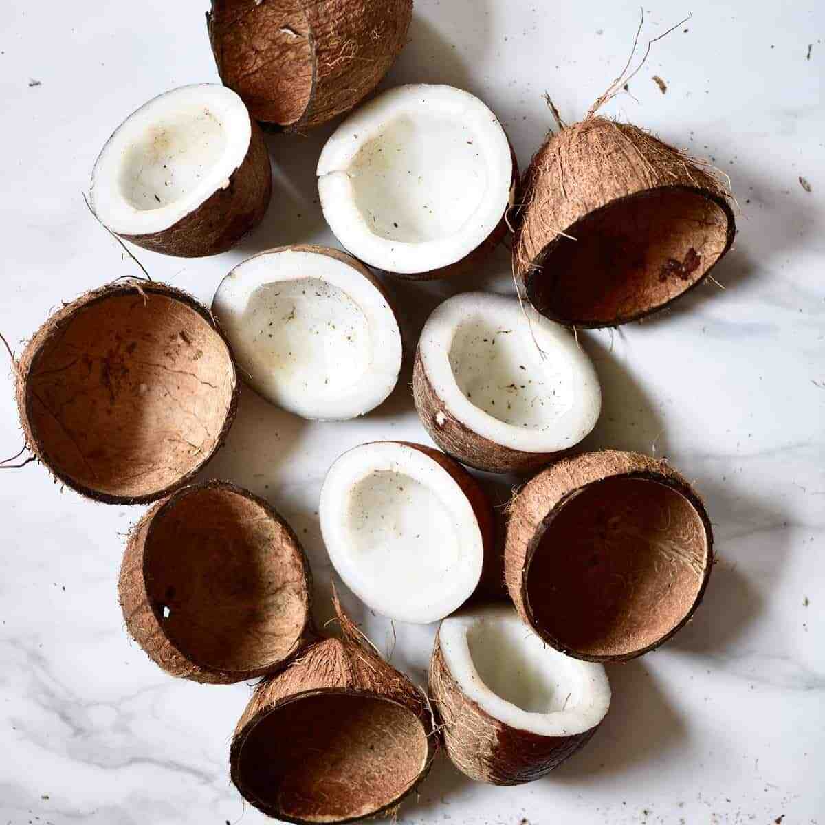 How do you open a stubborn coconut?