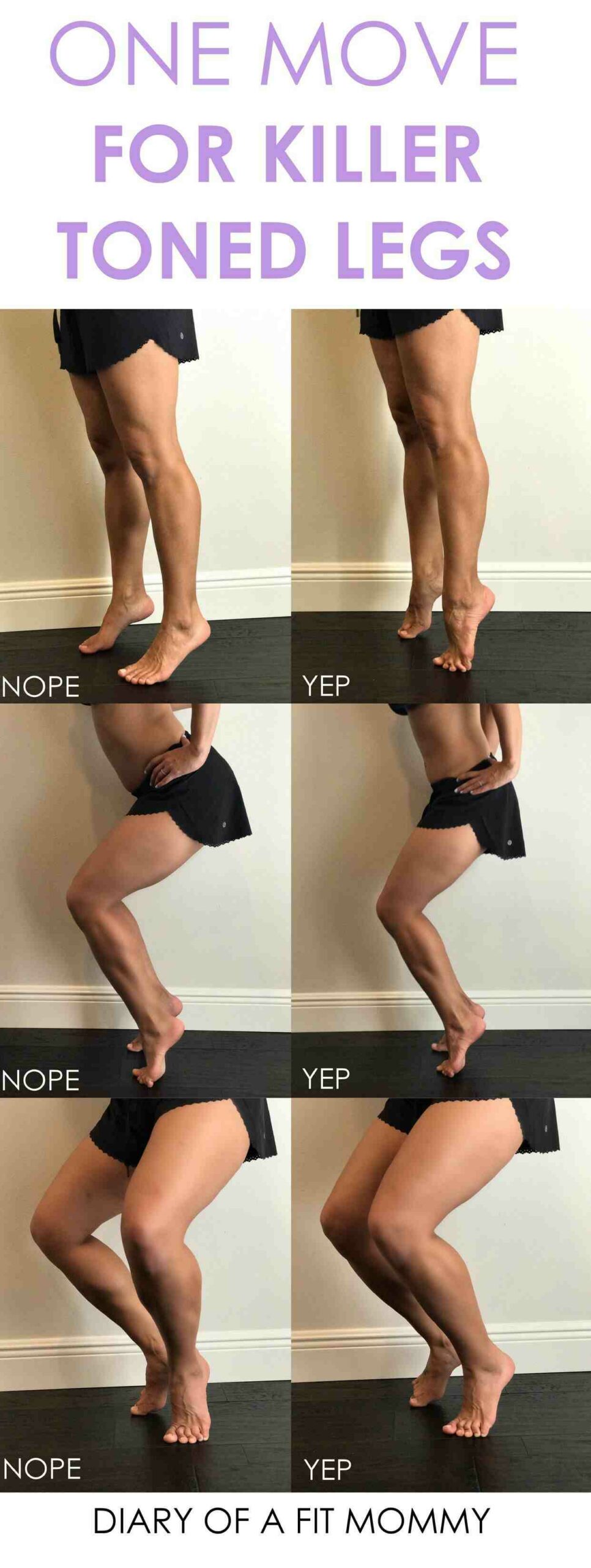 How long does it take to tone legs?
