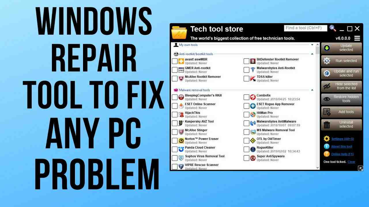 How to What is PC repair tool?