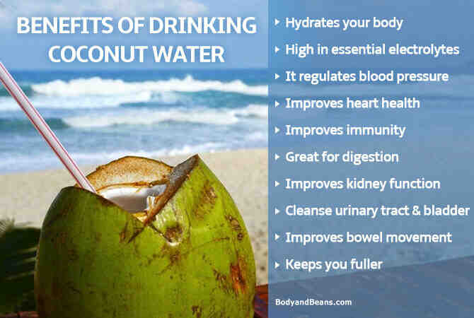 Is it OK to drink coconut water everyday?