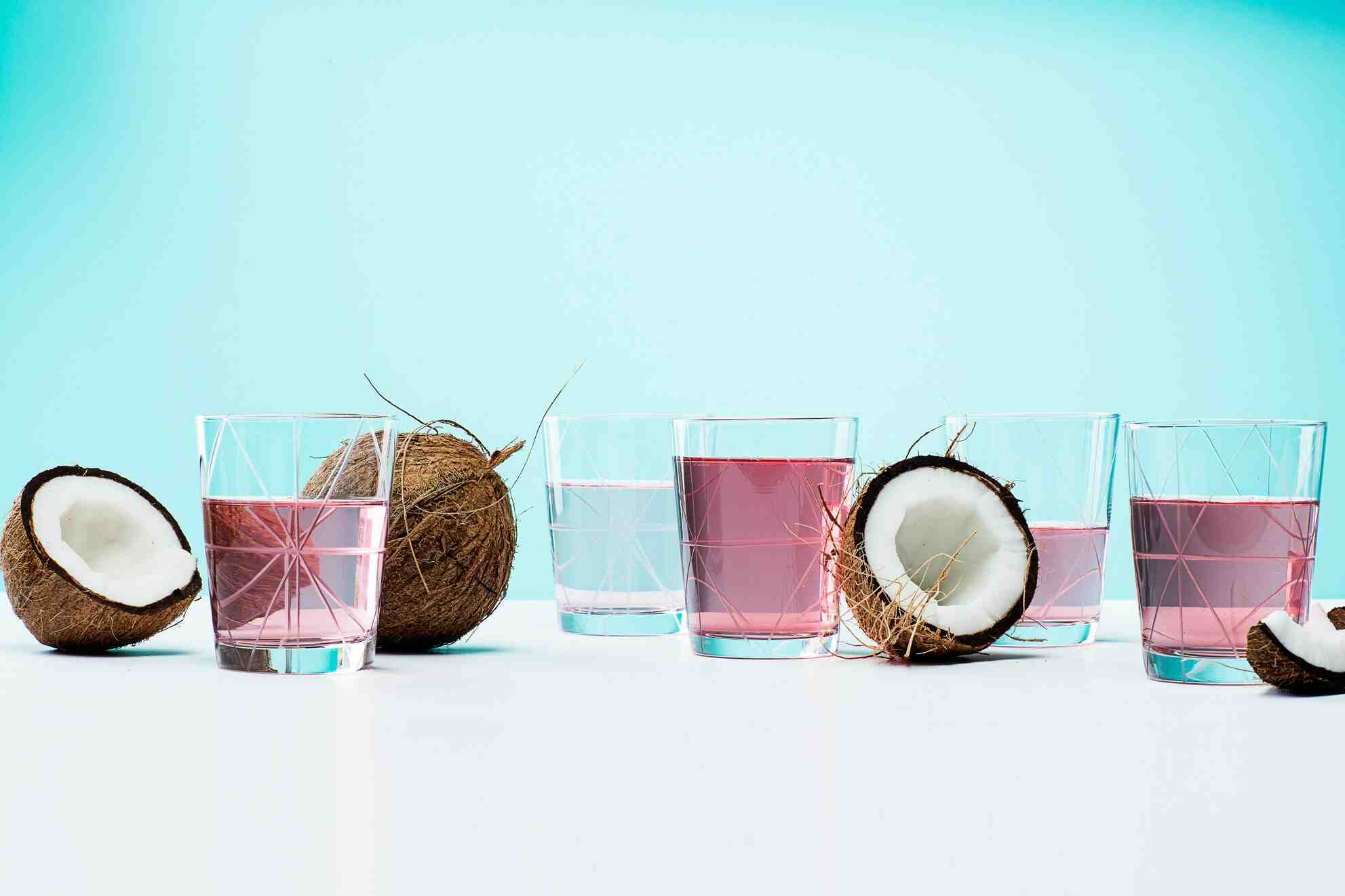 Is pink coconut water safe to drink?