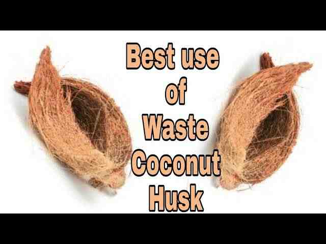 What can you do with coconut husks?