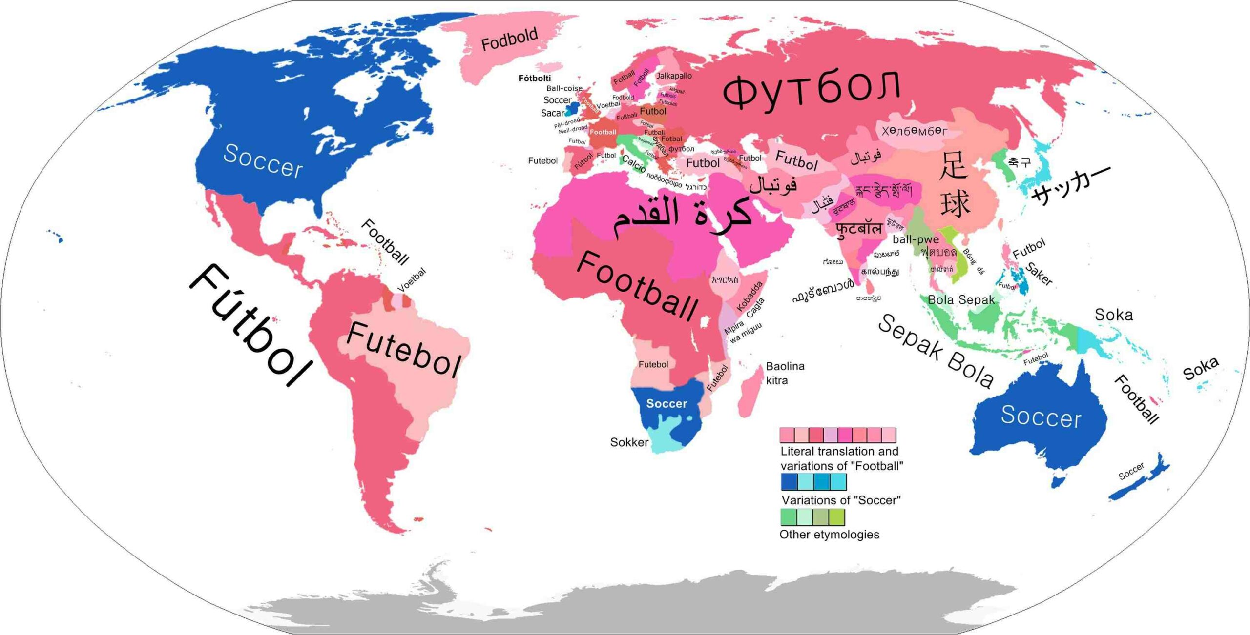 What countries call it soccer?