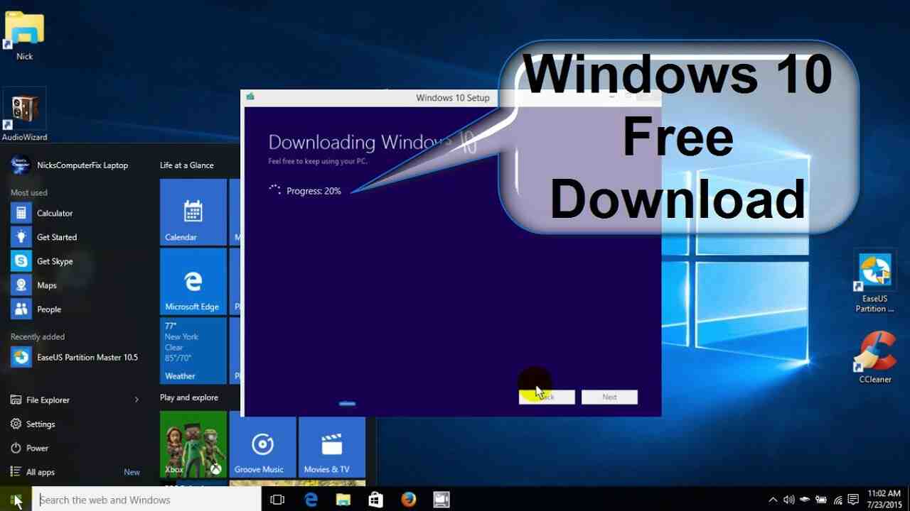 Can I Download Windows 10 for free?