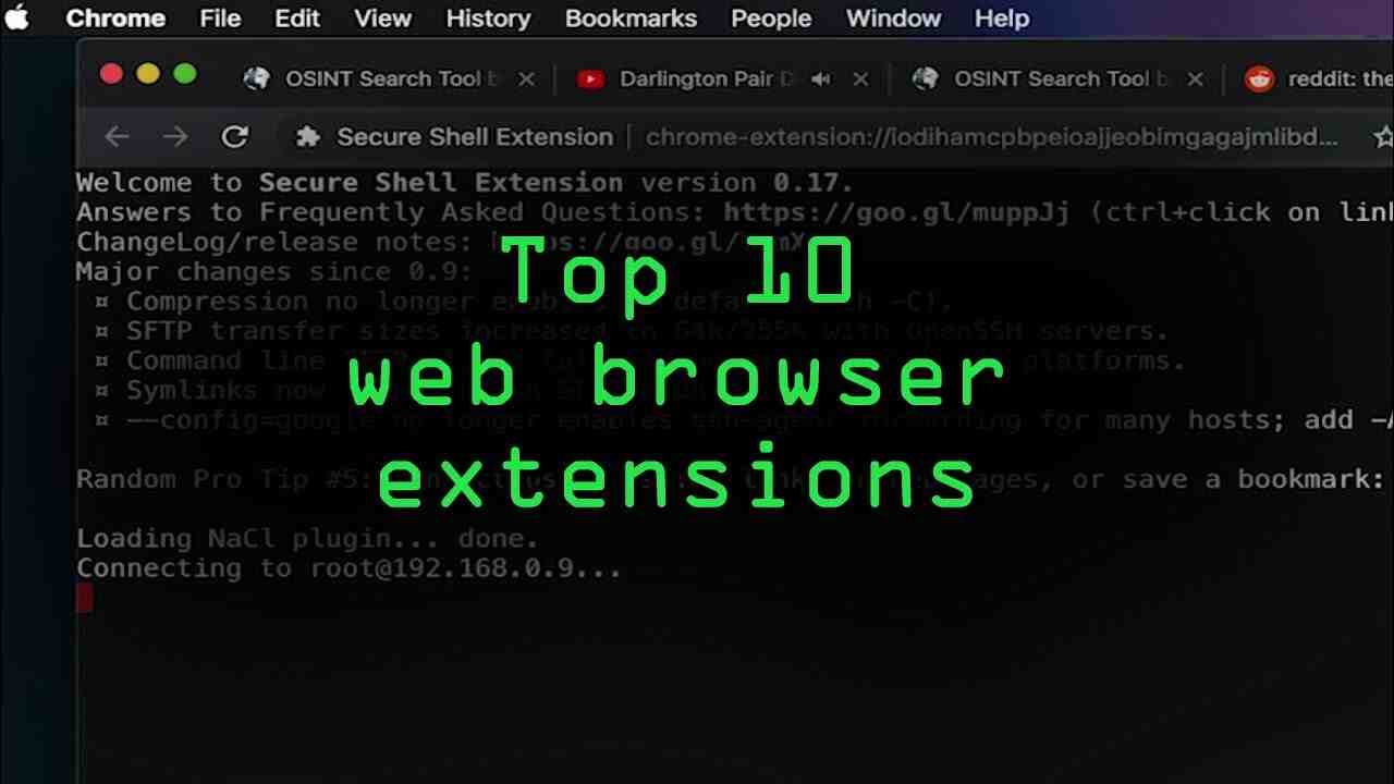 What browser do hackers use?
