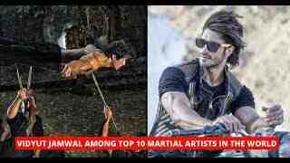What is the rank of Vidyut Jamwal In martial arts?