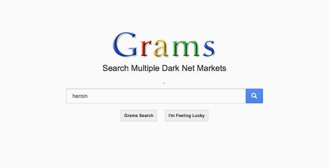 What search engine is the dark web?