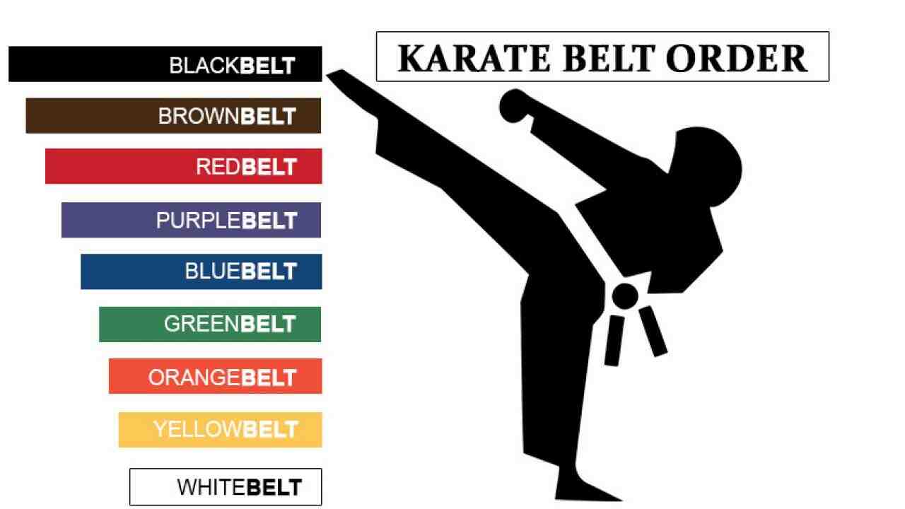 What's the highest belt in karate?