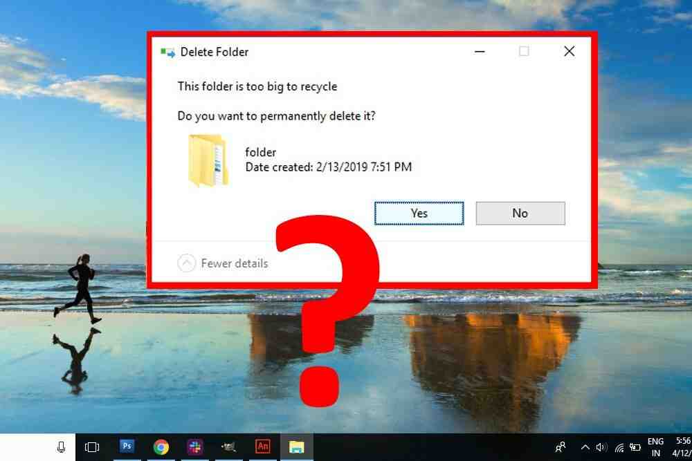 Where do files go when permanently deleted?