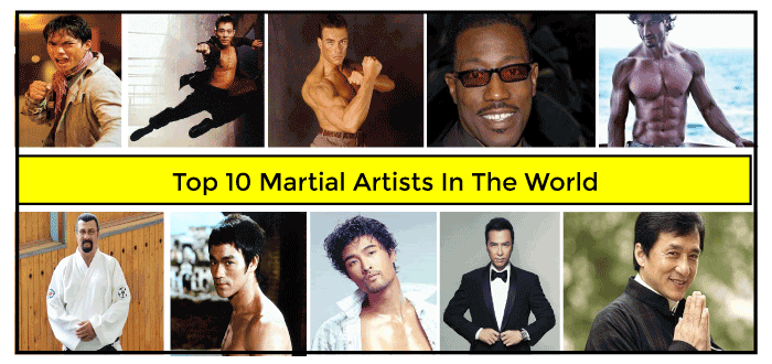 Who is the top 5 martial artist in the world?